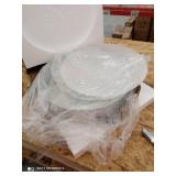 Afx Lighting Ashland Led 15" Flush Mount, White/grey Linen - Aldf1525lajd1gy