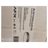 Afx Lighting Ashland Led 15" Flush Mount, White/grey Linen - Aldf1525lajd1gy