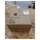 Antique Brass Simple 1-light Wall Sconce With White Shade Ul Damp Warm Look