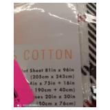 MHF Home Geraldine 100% Cotton Flannel Sheet Set