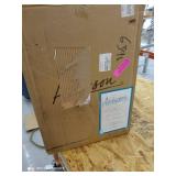 Abbyson Navy Blue Ceramic Table Lamp 29"