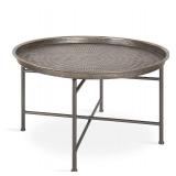 Mahdavi 25.5 inch silver coffee table