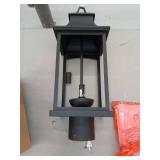 Dunnmore Post Lantern Black