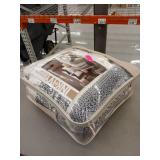 The Curated Nomad Natoma Navy Cotton Chenille Printed Comforter Set