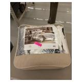 The Curated Nomad Natoma Navy Cotton Chenille Printed Comforter Set