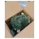 9-foot Mixed Spruce Pre-Lit Warm White LED Artificial Christmas Garland