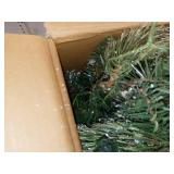 9-foot Mixed Spruce Pre-Lit Warm White LED Artificial Christmas Garland