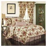 Waverly Norfolk Reverislbe 4-Piece Quilt Set