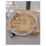 Alpine Corporation Foldable Metal Sphere Ornament with Warm White LED Lights Item Not Tested