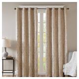 Mirage 50" x 95" Damask Total Blackout Curtain Panel