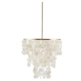 Urban Habitat Chandelier-Color:White,Size:s/m