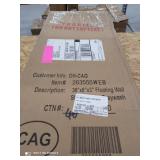 36x8x3 inch American Art Decor Rustic Wood Floating Wall Shelf