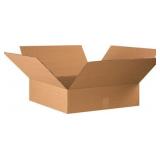 The Packaging Wholesalers 22 x 22 x 6 Inches Shipping Boxes, 20-Count (BS222206)