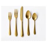 20 piece flatware stainless steel gold palos
