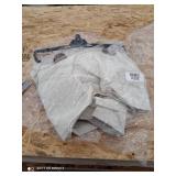 Lush Decor Linen Button Single panel window