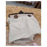 Lush Decor Linen Button Single panel window