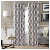 Navara Medallion Room Darkening Window Curtain