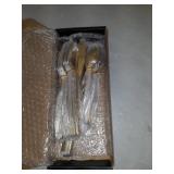 S & Co. Flatware Stainless Steel Palos Gold 20PC Set