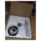 1 Light Matte Black Pendant- Matte Black-