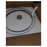 Atom 4 Light Chandelier - Chrome with Brushed Steel and Brushed Steel