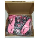 Epic Nitro Turbo Pink Quad Speed Roller Skates, Size 4