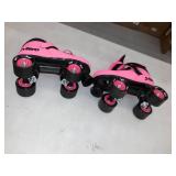 Epic Nitro Turbo Pink Quad Speed Roller Skates, Size 4