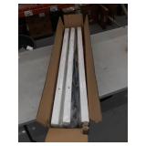 Del Hutson Designs Industrial Grace Three-Tier Floating Shelves- White