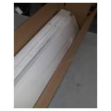 Del Hutson Designs Industrial Grace Three-Tier Floating Shelves- White