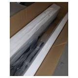 Del Hutson Designs Industrial Grace Three-Tier Floating Shelves- White