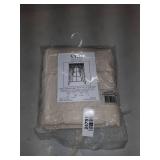 Simple Life Flax Natural Prairie Long Curtain Panel Set Vhc Brands