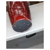 27.5" Tall Bamboo Floor Vase- Red