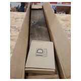 Rustic Wooden Floating Wall Shelves (Set of 2)