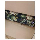 Blazing Needles Indoor/Outdoor Sectioned Chair Cushion( ONLY ONE)