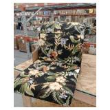 Blazing Needles Indoor/Outdoor Sectioned Chair Cushion( ONLY ONE)