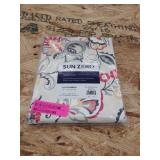 Sun Zero Jorah 40" x 84" Thermal Insulated Botanical Print Curtain(ONE PANEL ONLY)