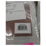 2 - Brooklyn 50" x 18" Cotton Jacquard Pom Pom Window Valance