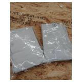 2 - Brooklyn 50" x 18" Cotton Jacquard Pom Pom Window Valance