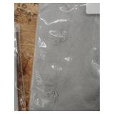 2 - Brooklyn 50" x 18" Cotton Jacquard Pom Pom Window Valance