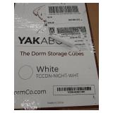 Cube Shelf Nightstand,white TCCDN-NIGHT-WHT