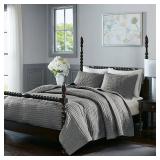 Madison Park Signature Serene Full/Queen Cotton Quilt Coverlet Set