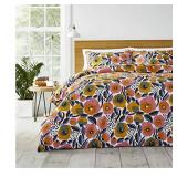 Marimekko Rosarium Comforter Set, Queen, Pink
