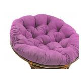 Blazing Needles 52-inch Microsuede Papasan Cushion- Retail:$89.99.Ultra Violet