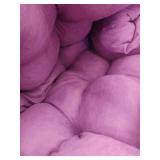 Blazing Needles 52-inch Microsuede Papasan Cushion- Retail:$89.99.Ultra Violet