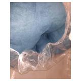 Teal- Blazing Needles 52-inch Microsuede Papasan Cushion-, CUSHION ONLY