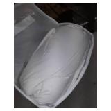 All Season White Down Comforter, Size: UNKNOWN.