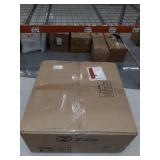 Landry Collection 1004P20-MW-RB 1 Light Pendant in Matte White and Rubbed