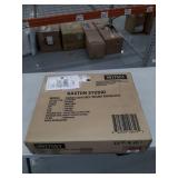 Bianca Mid Century Modern Walnut Wood Fabric Ottoman Light Gray - Baxton Studio