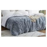 Are You Kidding? - Coma Inducer Oversized Comforter - Frosted Navy Gray-