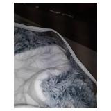 Are You Kidding? - Coma Inducer Oversized Comforter - Frosted Navy Gray-