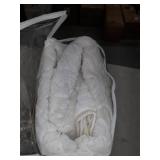 Vue Signature Plush Decor Charlotte Coverlet Comforter- Ivory - King-